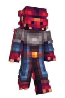 M3kWolf Minecraft avatar full body
