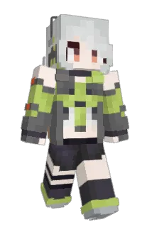 M3lky Minecraft avatar full body