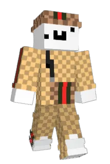 M4231 Minecraft avatar full body