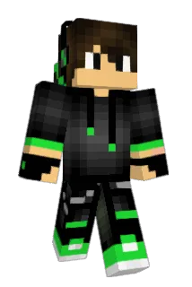M4d3L Minecraft avatar full body