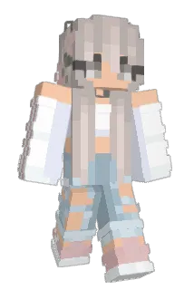 M4nouille Minecraft avatar full body