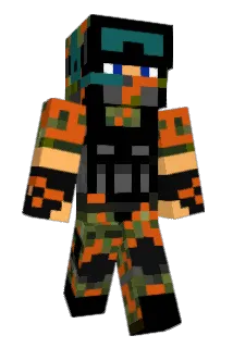 MAC_TANK_3 Minecraft avatar full body