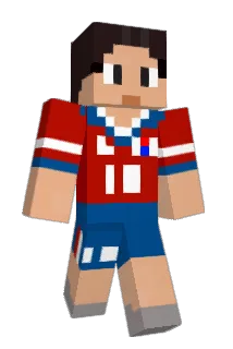 MANUTD15 Minecraft avatar full body