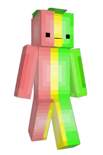 MAN_1001 Minecraft avatar full body