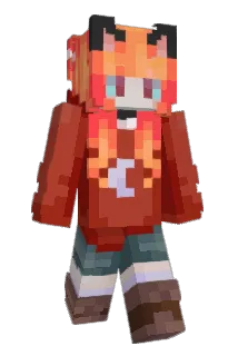 MATTE_1298 Minecraft avatar full body