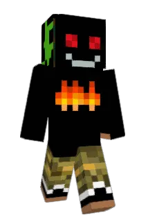 MCBMX Minecraft avatar full body