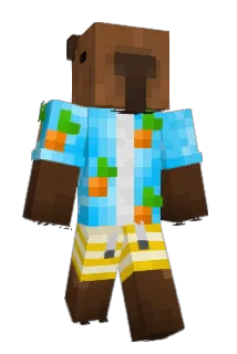 MCCapybara Minecraft avatar full body