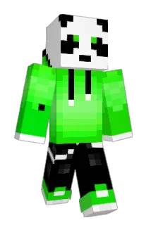MCPandaCreeper Minecraft avatar full body