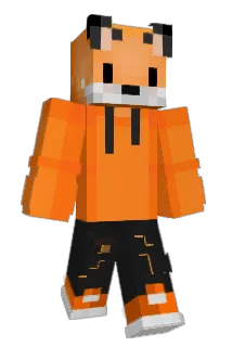 MCRedFoxx Minecraft avatar full body