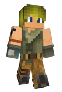 MC_0505 Minecraft avatar full body