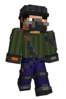 MC_Fan_04 Minecraft avatar full body