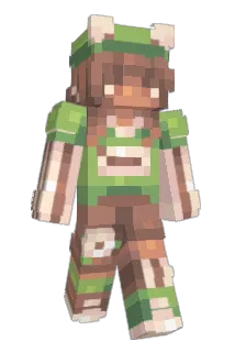 MC_Leia Minecraft avatar full body