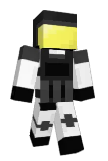 MConcrete Minecraft avatar full body