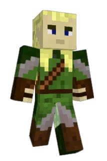 ME0702 Minecraft avatar full body
