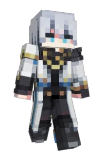 ME258 Minecraft avatar full body