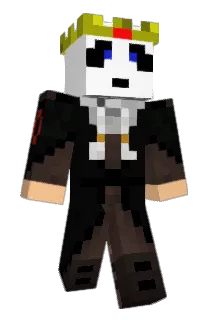 MEEGAA_PANDA Minecraft avatar full body