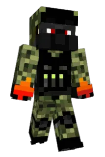 MEGOS Minecraft avatar full body
