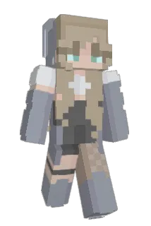 MEZ04 Minecraft avatar full body