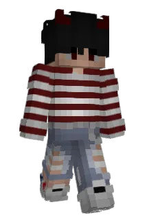 MFDO0M Minecraft avatar full body