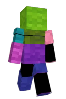 MHF_Wool_L_Green Minecraft avatar full body