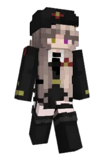 MILATARY Minecraft avatar full body