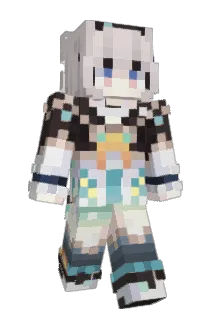 MJ0757 Minecraft avatar full body