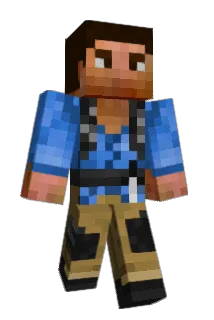 MLGBluem Minecraft avatar full body