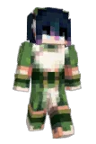 MM4F Minecraft avatar full body