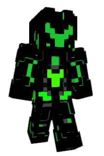 MMMMerlin Minecraft avatar full body