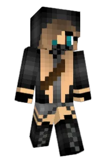 MNLH17XXL Minecraft avatar full body
