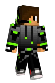 MPdisco Minecraft avatar full body