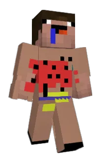 MRYXO Minecraft avatar full body