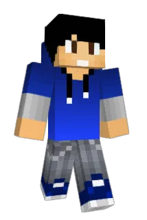 MRgalax Minecraft avatar full body