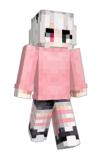 MSPeko Minecraft avatar full body