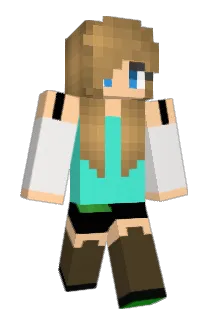 MUSCLES11 Minecraft avatar full body