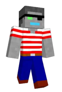MUZmaster Minecraft avatar full body