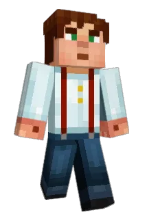 M_C_G_A Minecraft avatar full body