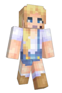 MaRyshaLynx Minecraft avatar full body