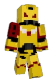 MacKnight Minecraft avatar full body