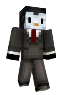 MacP3nguin Minecraft avatar full body