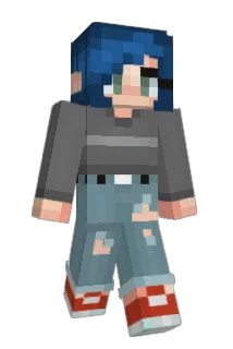 Macarooni Minecraft avatar full body