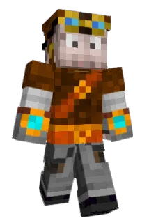 Macarre Minecraft avatar full body