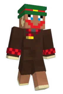 Maceroni Minecraft avatar full body