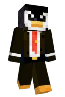 Machopenquin Minecraft avatar full body