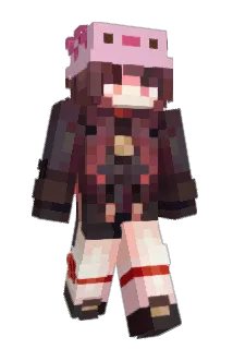 MadamRaptor Minecraft avatar full body
