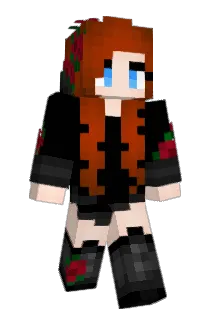 MaddRose Minecraft avatar full body