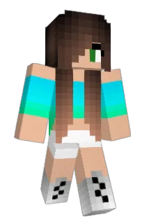 MaddieRae Minecraft avatar full body