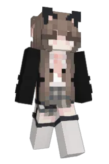 Madiluvscats Minecraft avatar full body