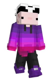 Maennlicher Minecraft avatar full body