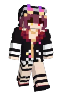 MagicGirlsrock Minecraft avatar full body
